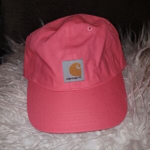 Carhartt Pink Canvas Baseball Cap
